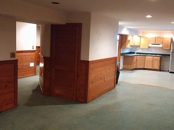 Kitchen and hallway, as seen from LR