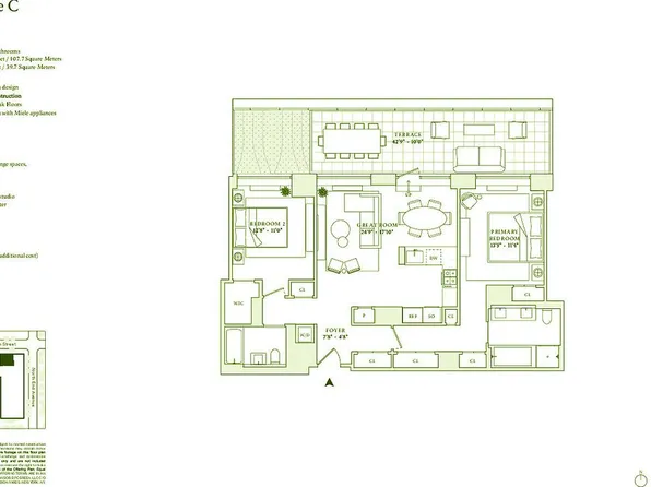 210 Warren St #17C, New York, NY 10282