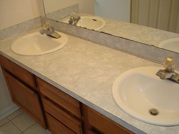 Double sink in master bath
