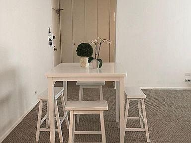 Entrance and dining area