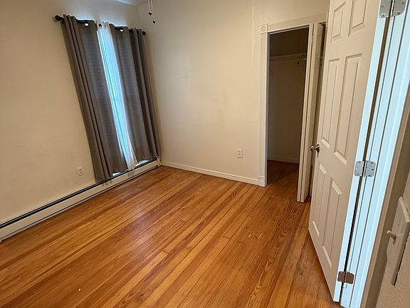 Front bedroom with walk in closet