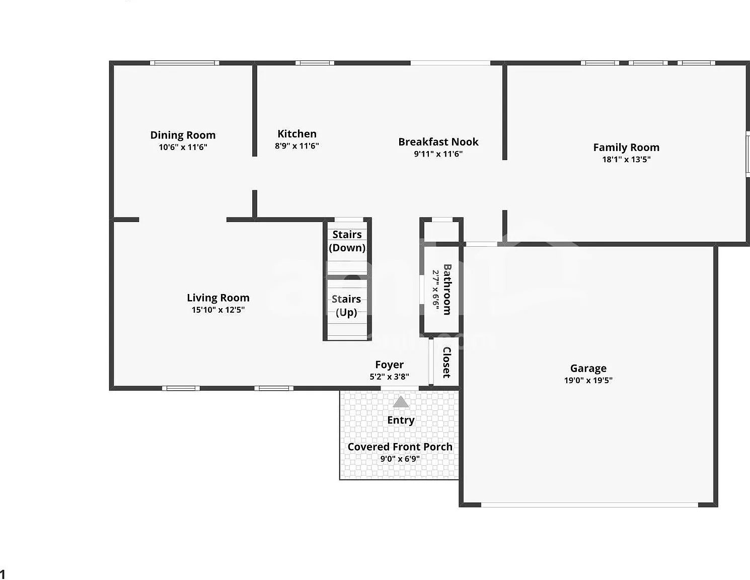 4 bed, 2.5 bath, 2077 sqft, $2,570 — Photo 2