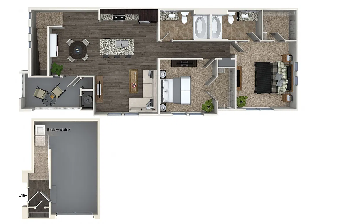 Floor plan B3