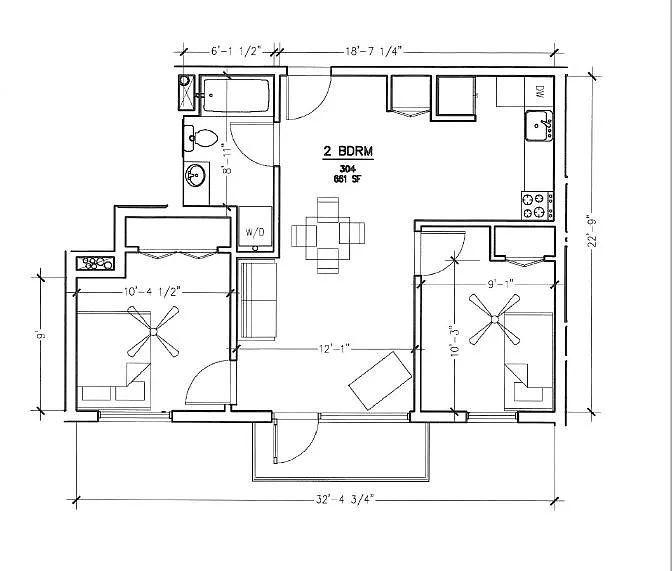 Floor plan 2X1