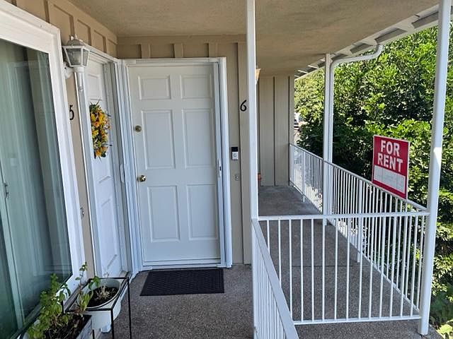 Front Door and Balcony