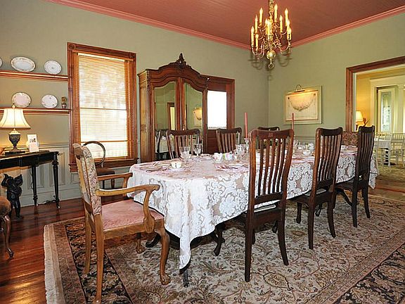 Formal dining room. Large and beautiful with custom paint and room to entertain