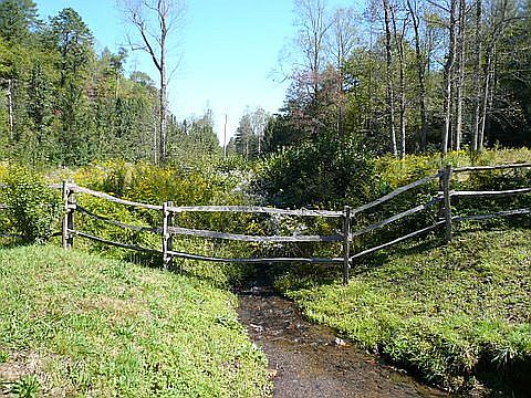 valley view of creek 