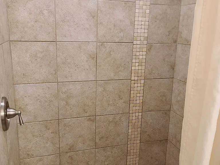 Upstairs full bath -walk in shower