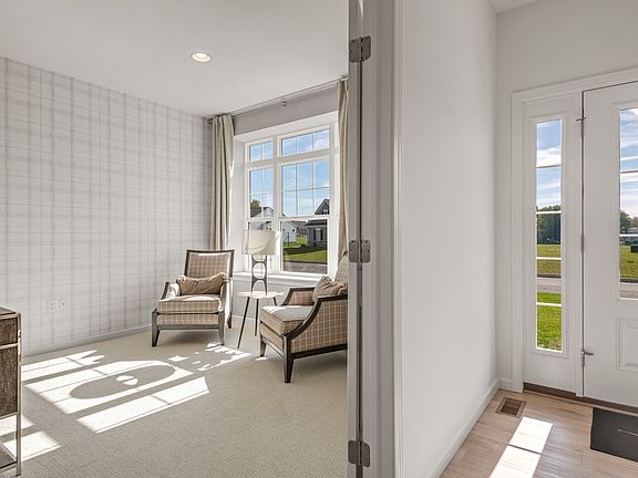 Home Office of the Kinsey Model from Garman Builders