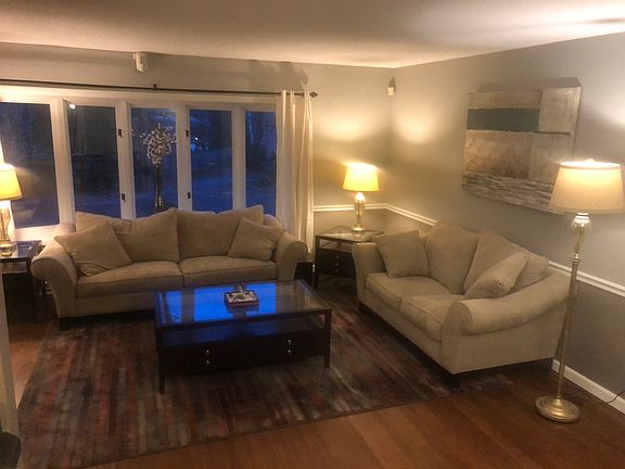 Living room, off dining room