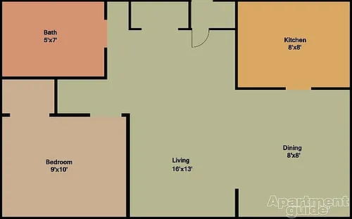 Floor plan East End Unit