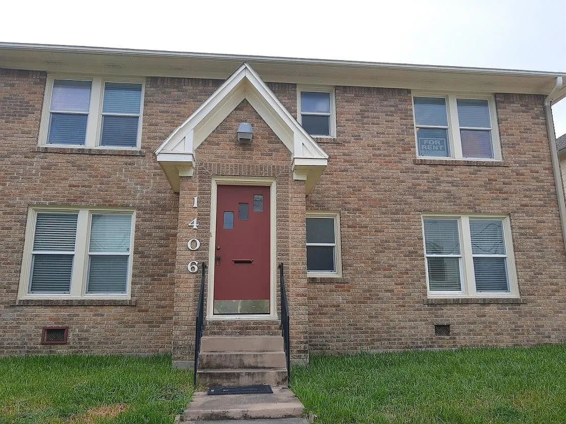 Original brick. Second Level. - 1406 Hazel St