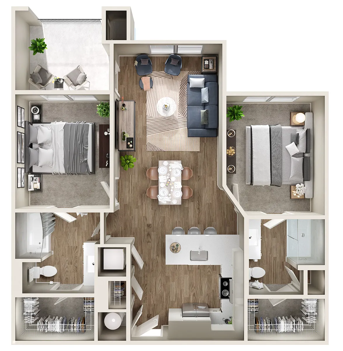 Floor plan B1