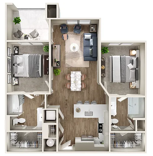 Floor plan B1