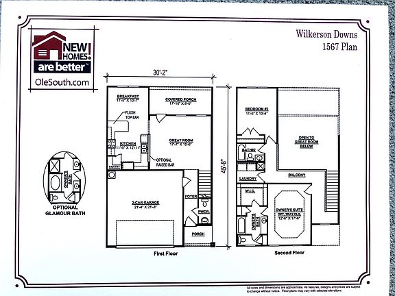 2 bedroom 2 1 2 bath 2 car garage, large covered back porch