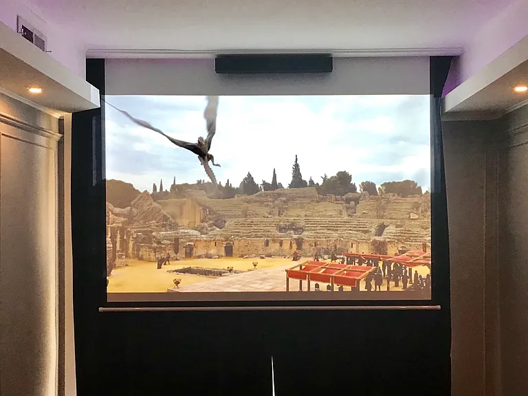 Hidden Projector Screen