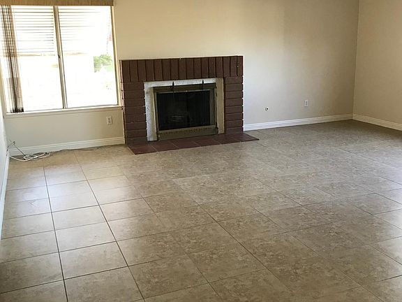 living room with fireplace