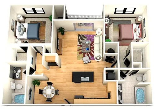 Floor plan Peace