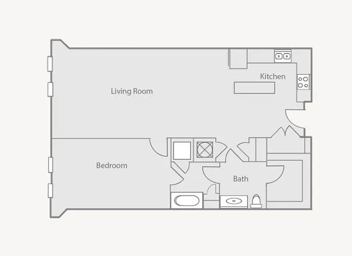 Floor plan A5B - A5C