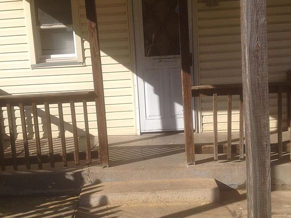 Back door to private yard