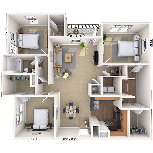 Floor plan 32A