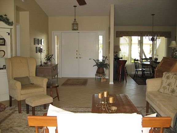 Living Room opens to Pool