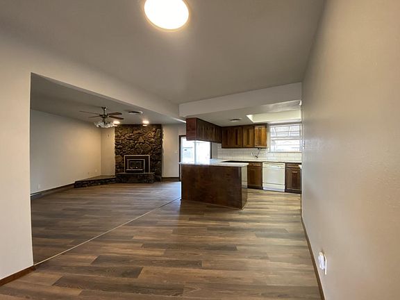 Living room and Kitchen