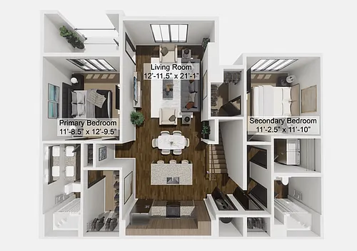 Floor plan The Innovator - Upper