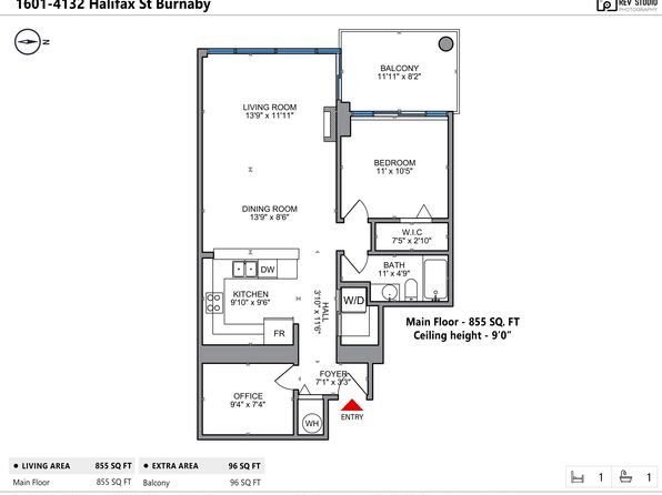 4132 Halifax St #1601, Burnaby, BC V5C 6V1