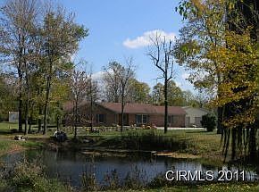 Front of Home and Pond