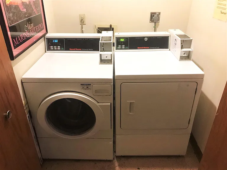 In-Unit Laundry in 2Bed Apts, 1st Flr Laundries for 1Beds & Studios