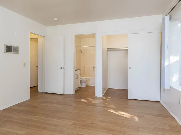 Bedroom with Hard Surface Flooring