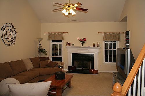 Large living area for entertaining