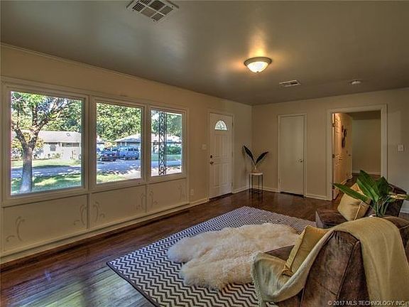 Family Room with wall of windows