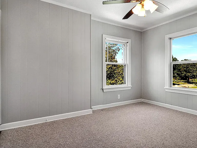Upstairs third bedroom with access to same balcony