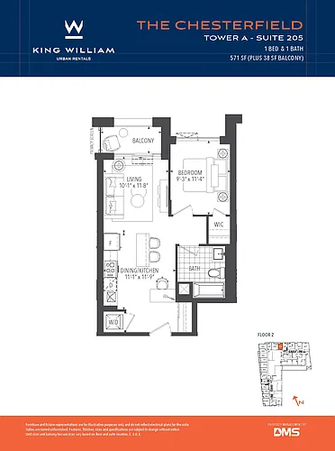 Floor plan 205-A