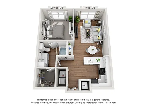 Floor plan Silver Oak 6A4