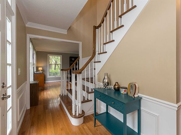 Foyer with REAL Hardwood Floors