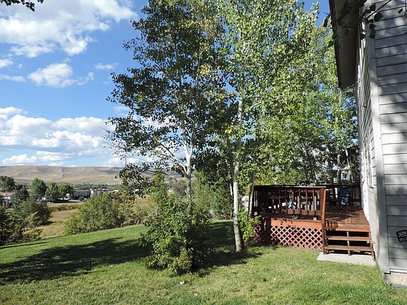 Back deck with BBQ on the west side of the house. Great sunsets!