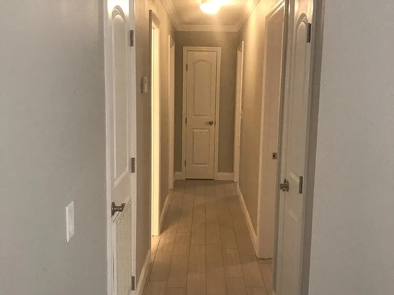 Hallway- all tile throughout