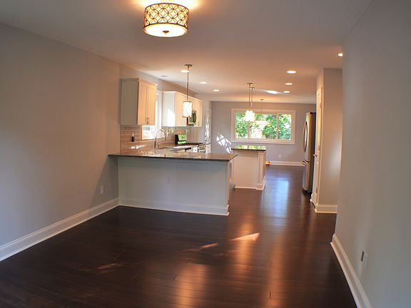Family room open to kitchen