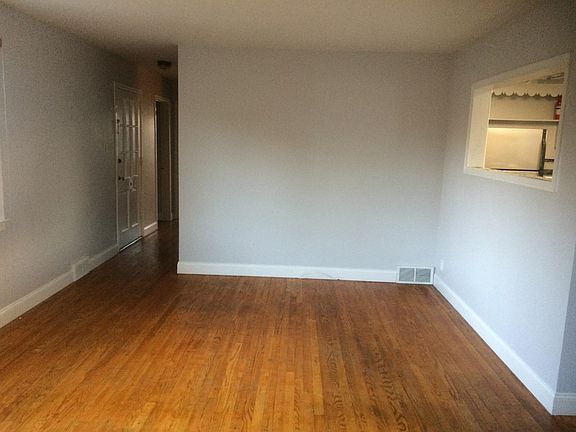 Front door and the living room