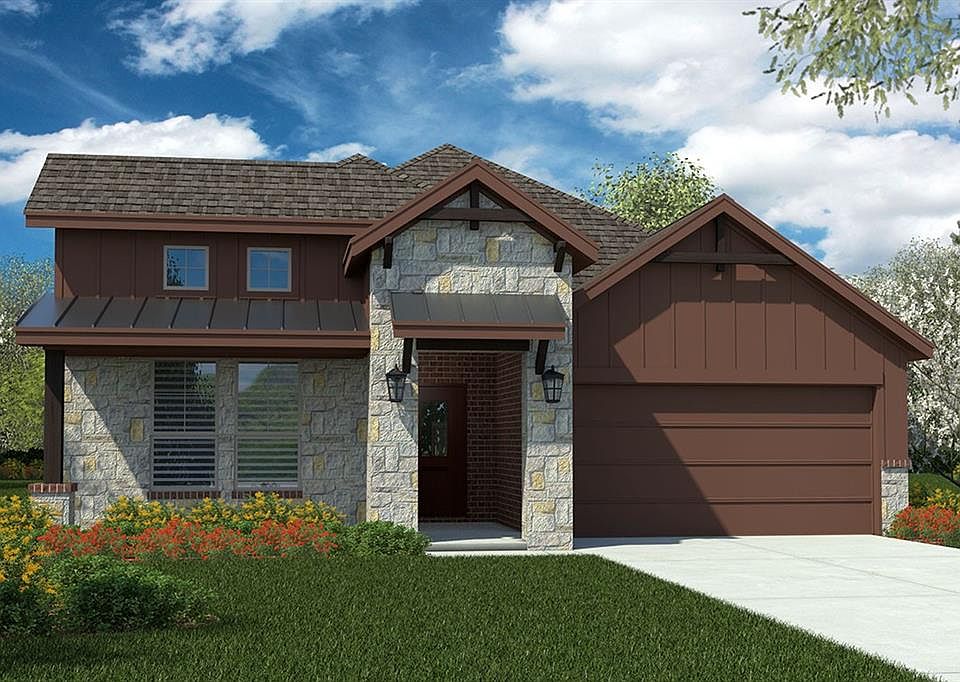 D.R. Horton's Avery Floorplan Elevation N. Photos shown here may not depict the specified home & features included are for illustration purposes only.