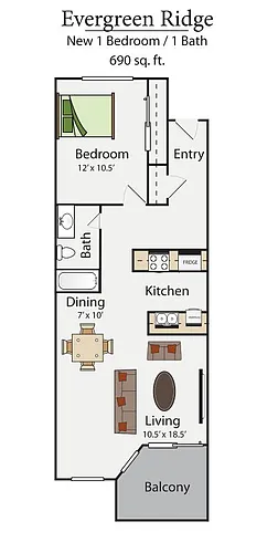 Floor plan 690