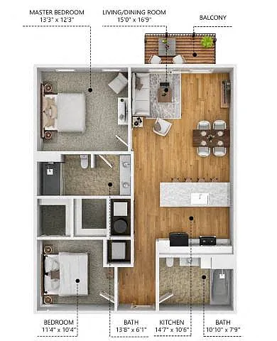 Floor plan B2