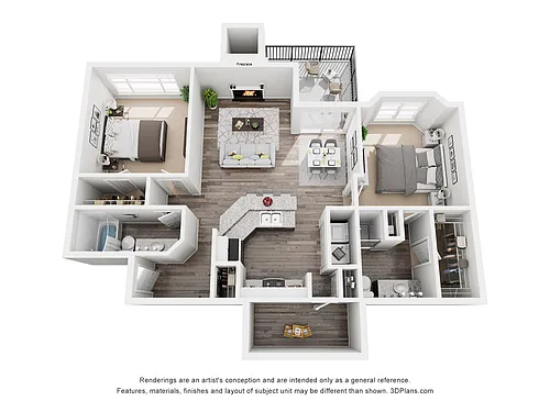 Floor plan B2