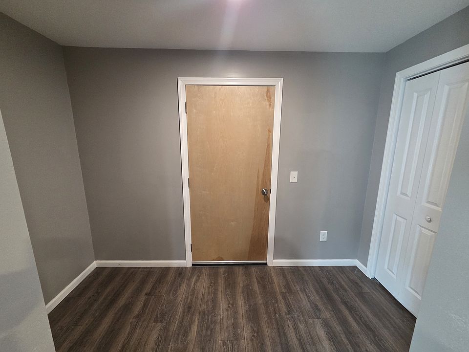 Lots of entryway space, with a huge closet.