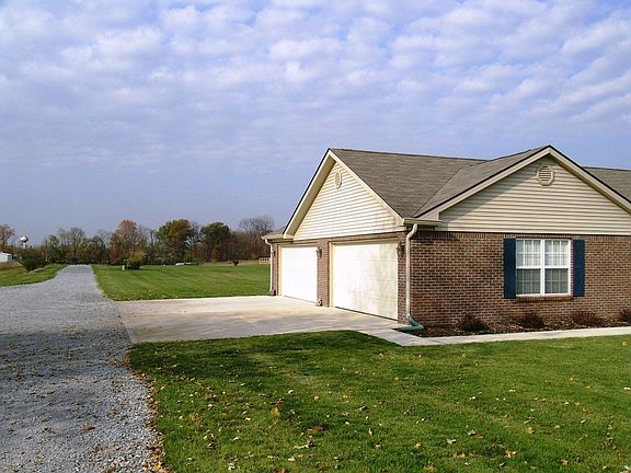 4 car Garage with concrete pad