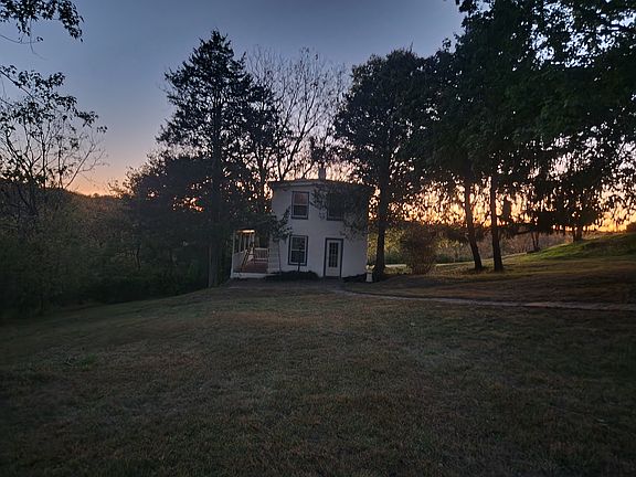 Full front view of house