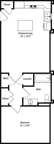 Floor plan Ashland